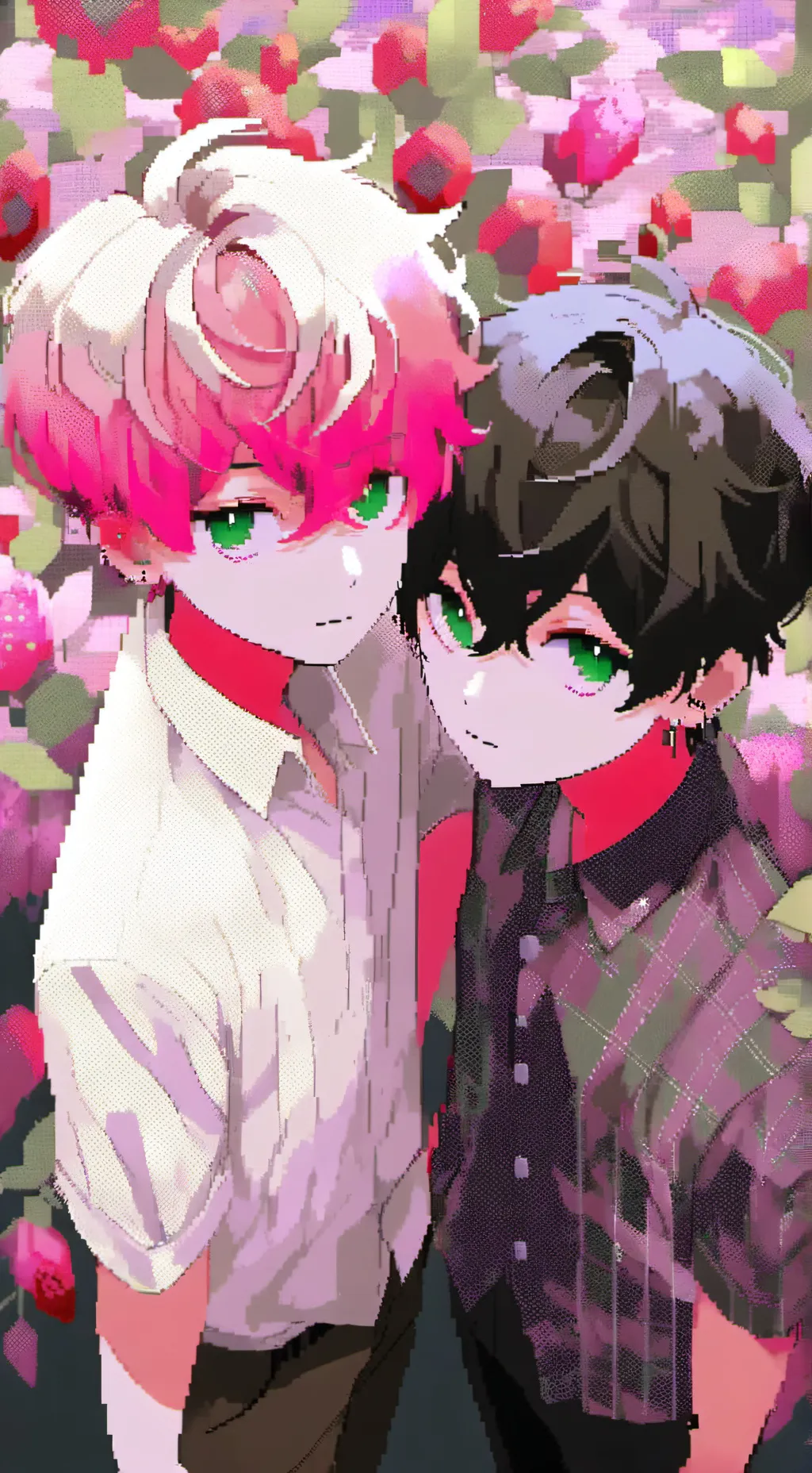 ai character: Zade and Zack background