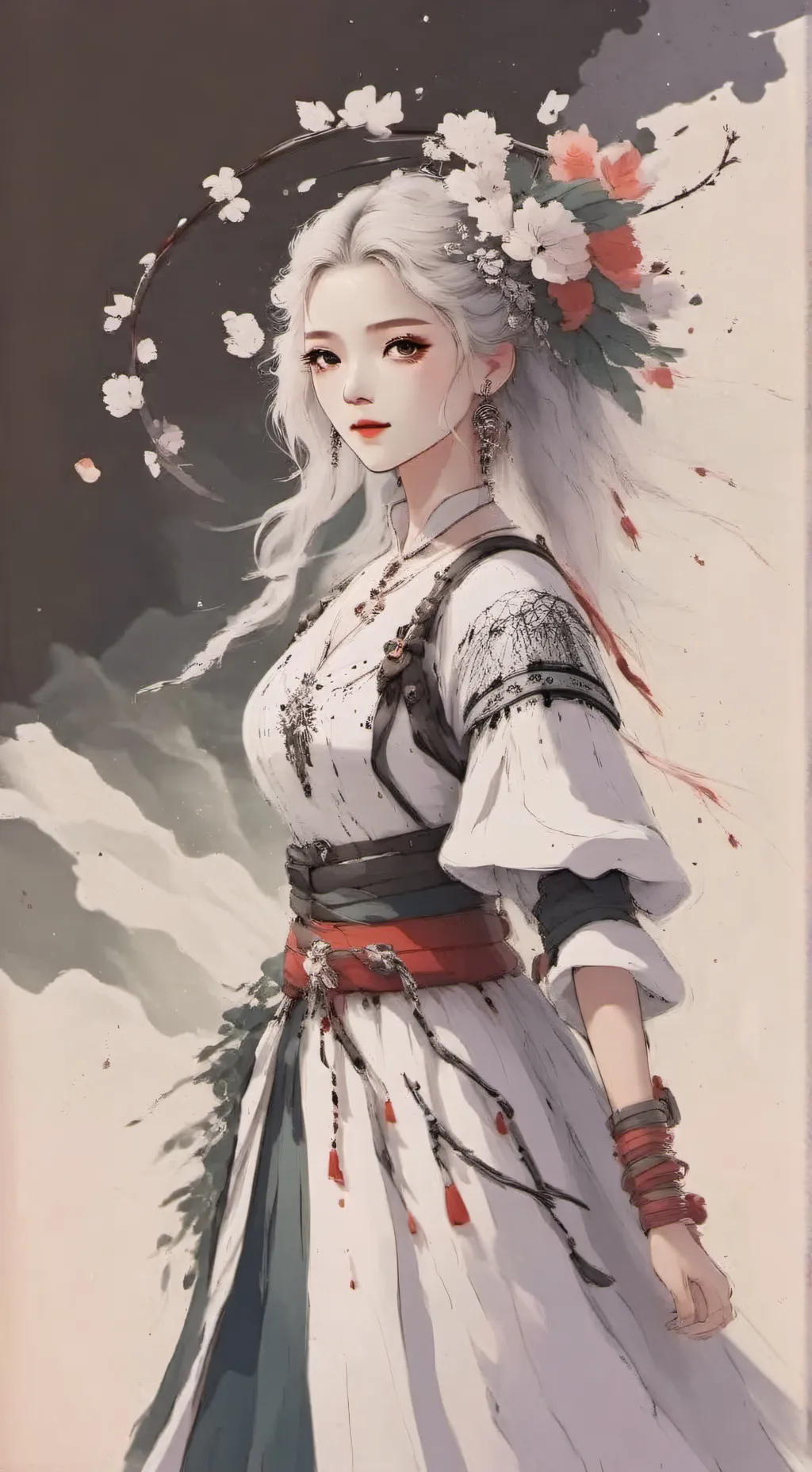 ai character: Alicia  background