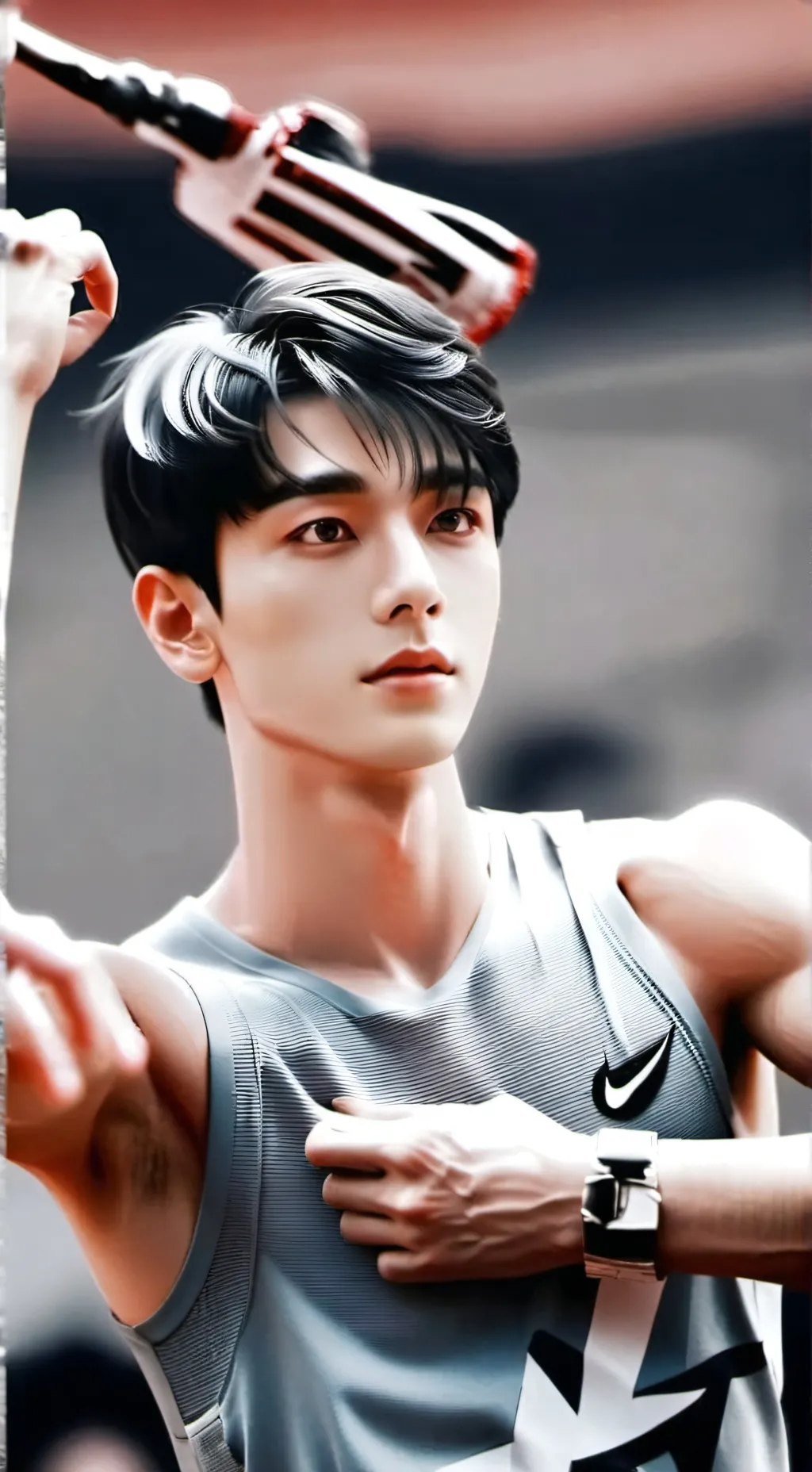 ai character: Ni-ki  background