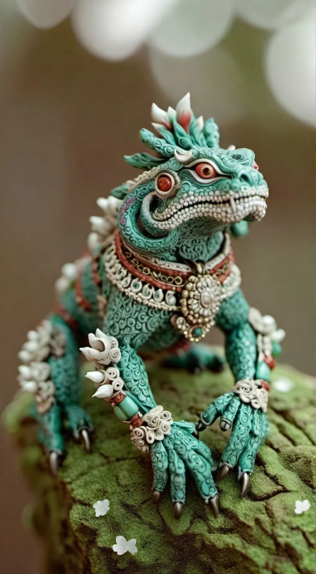 ai character: cobra dog background