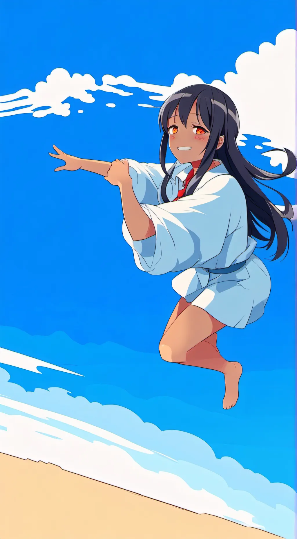 ai character: нагаторо:) background