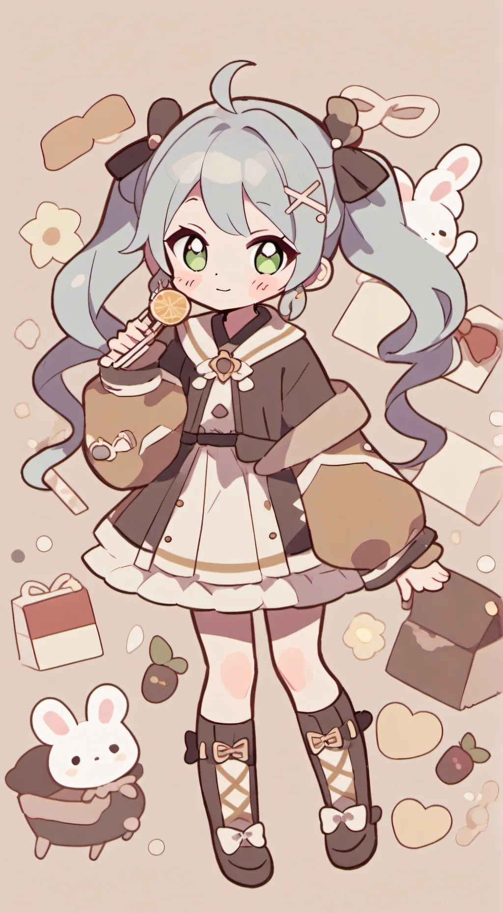 ai character: field trip  background