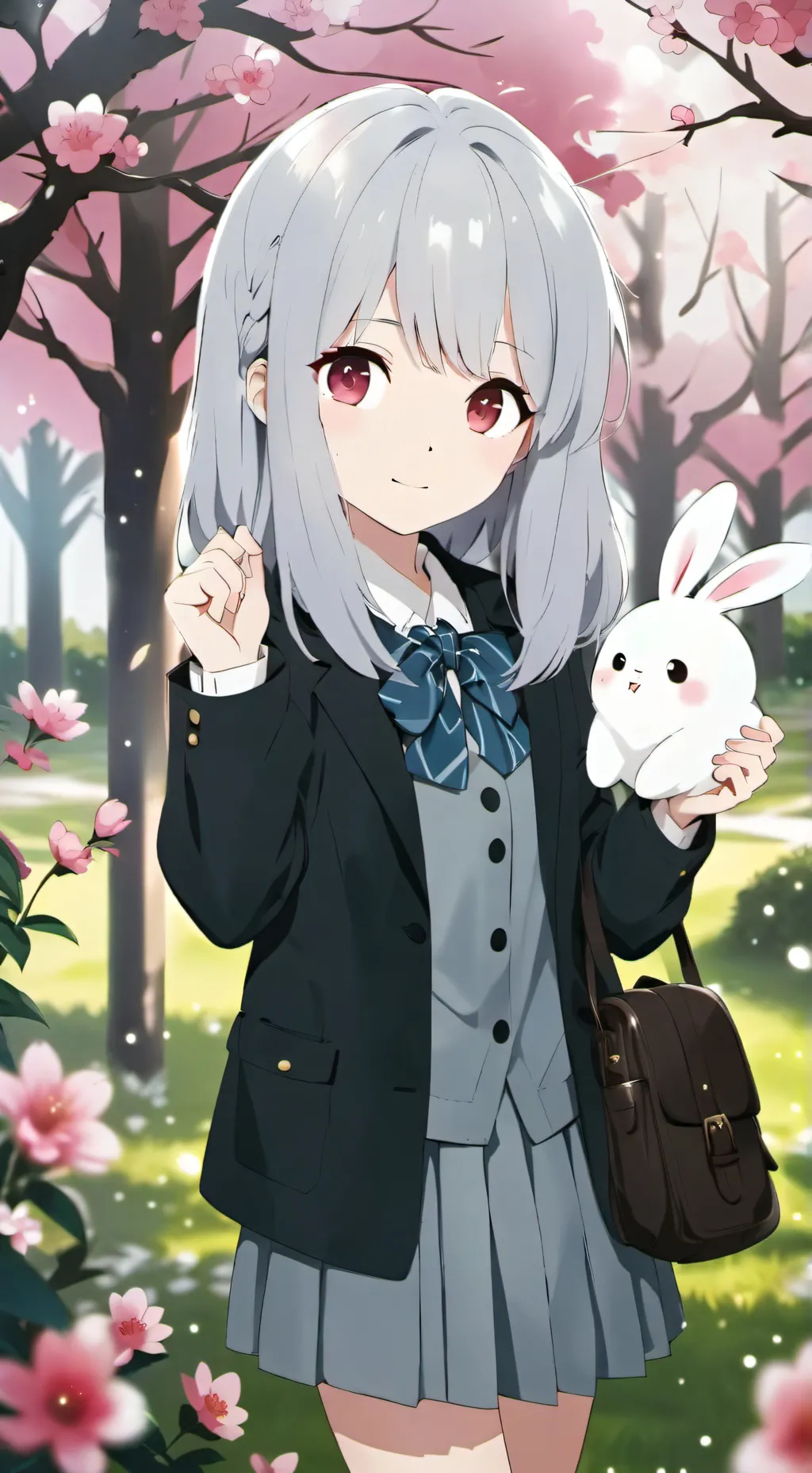 ai character: Zoisita.lake. background