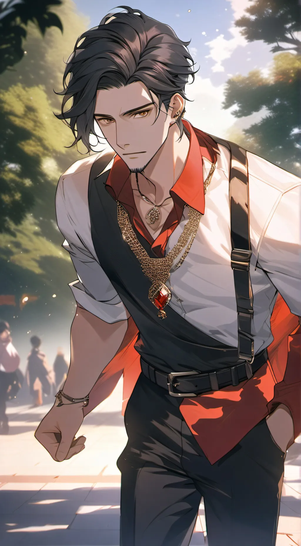 ai character: spades background