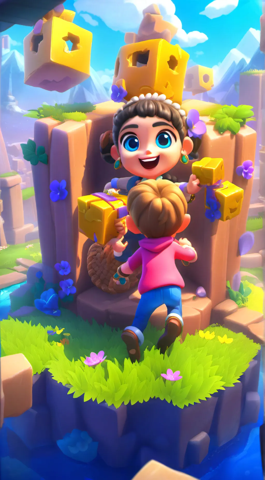 ai character: Philippines minecr background