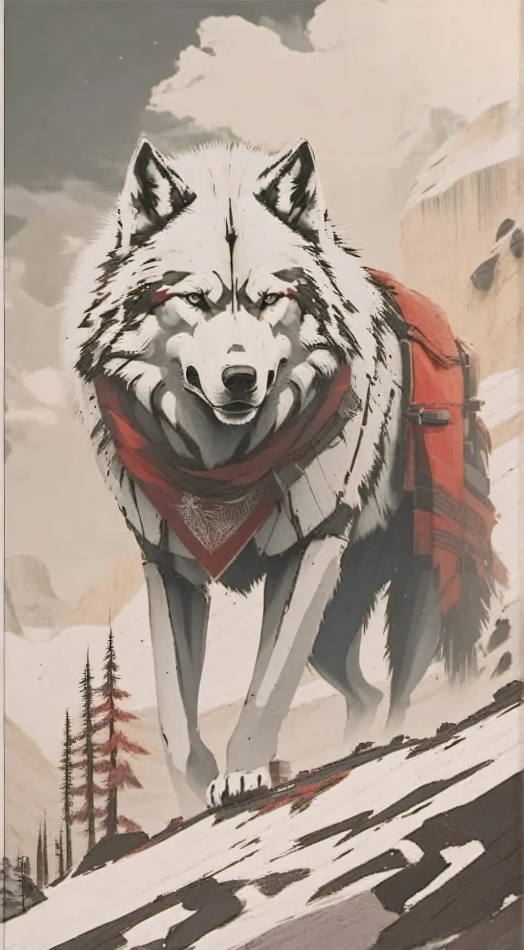 ai character: Bangchan🐺 background