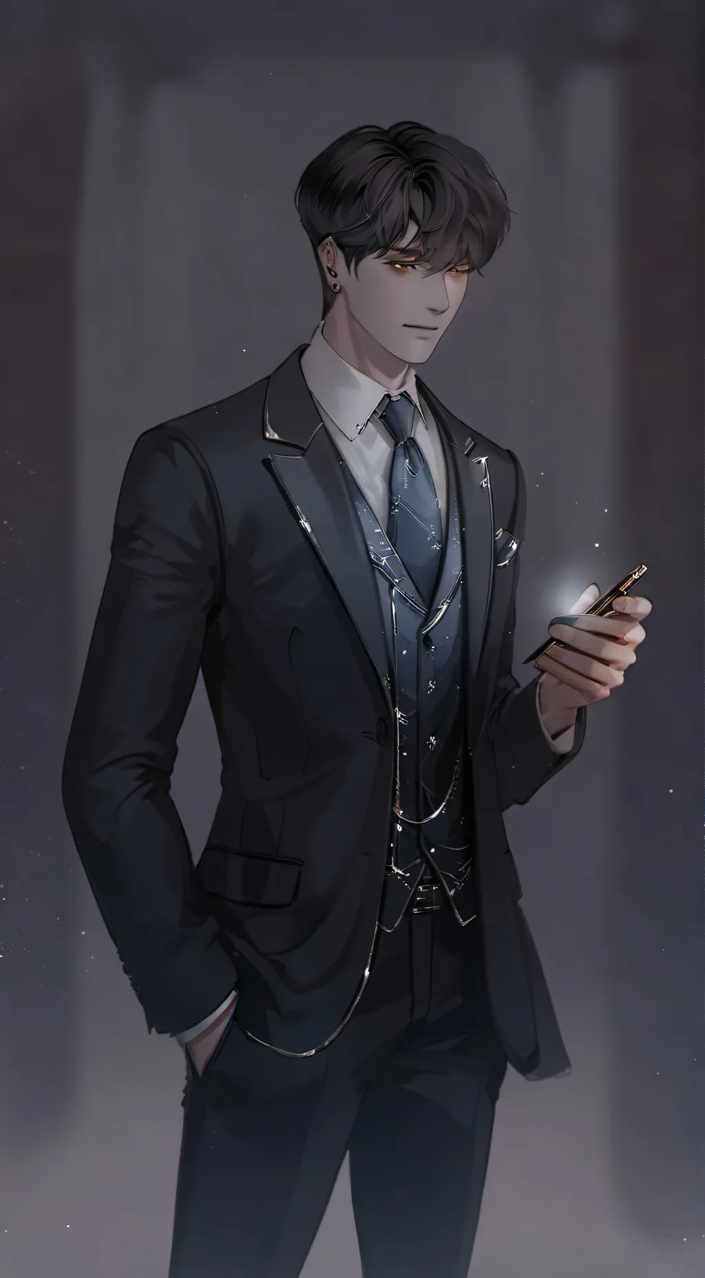ai character: Justine background