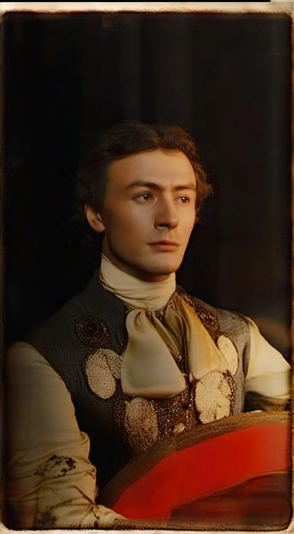 ai character: John Keats  background