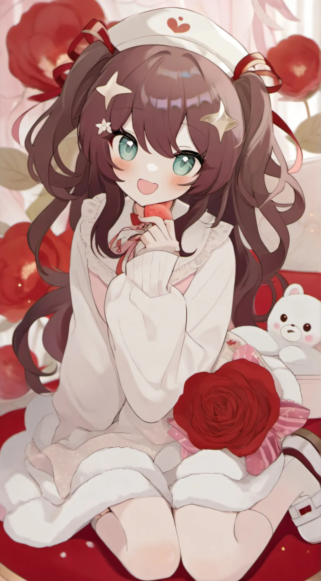ai character: la niña castrosa 💢 background