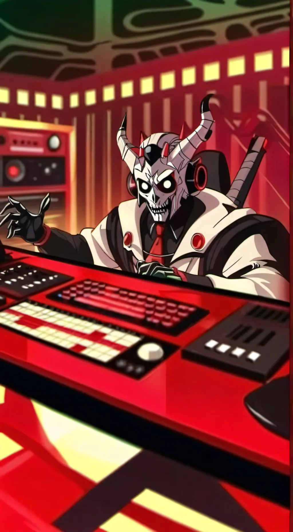 ai character: Alastor  background