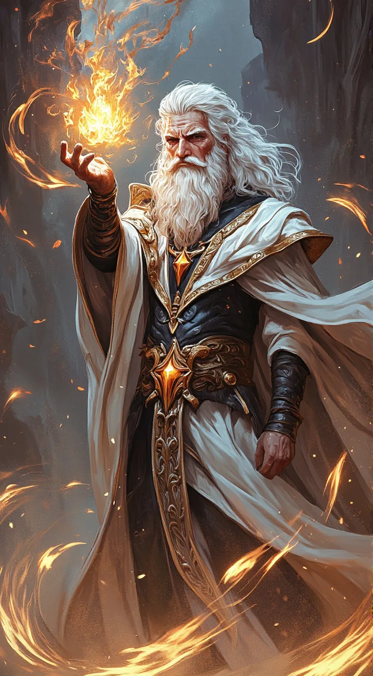 ai character: School of gods background