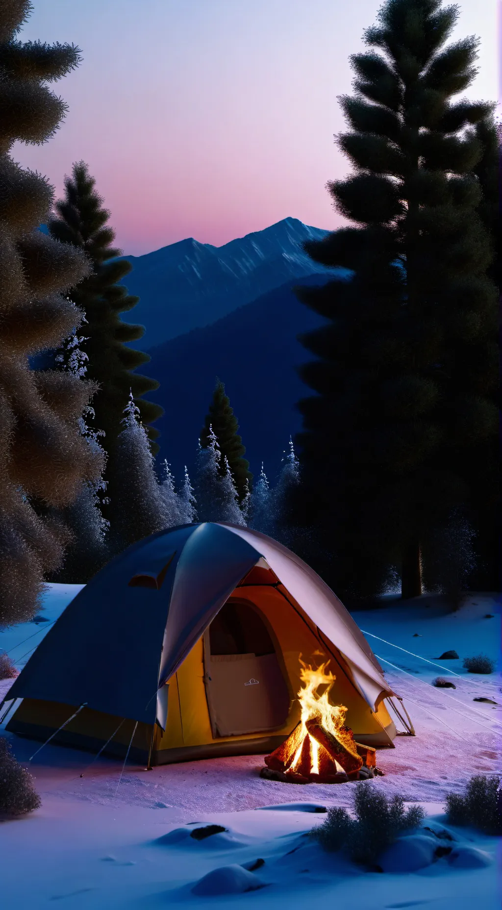 ai character: Ch (Camping) ✨️ background