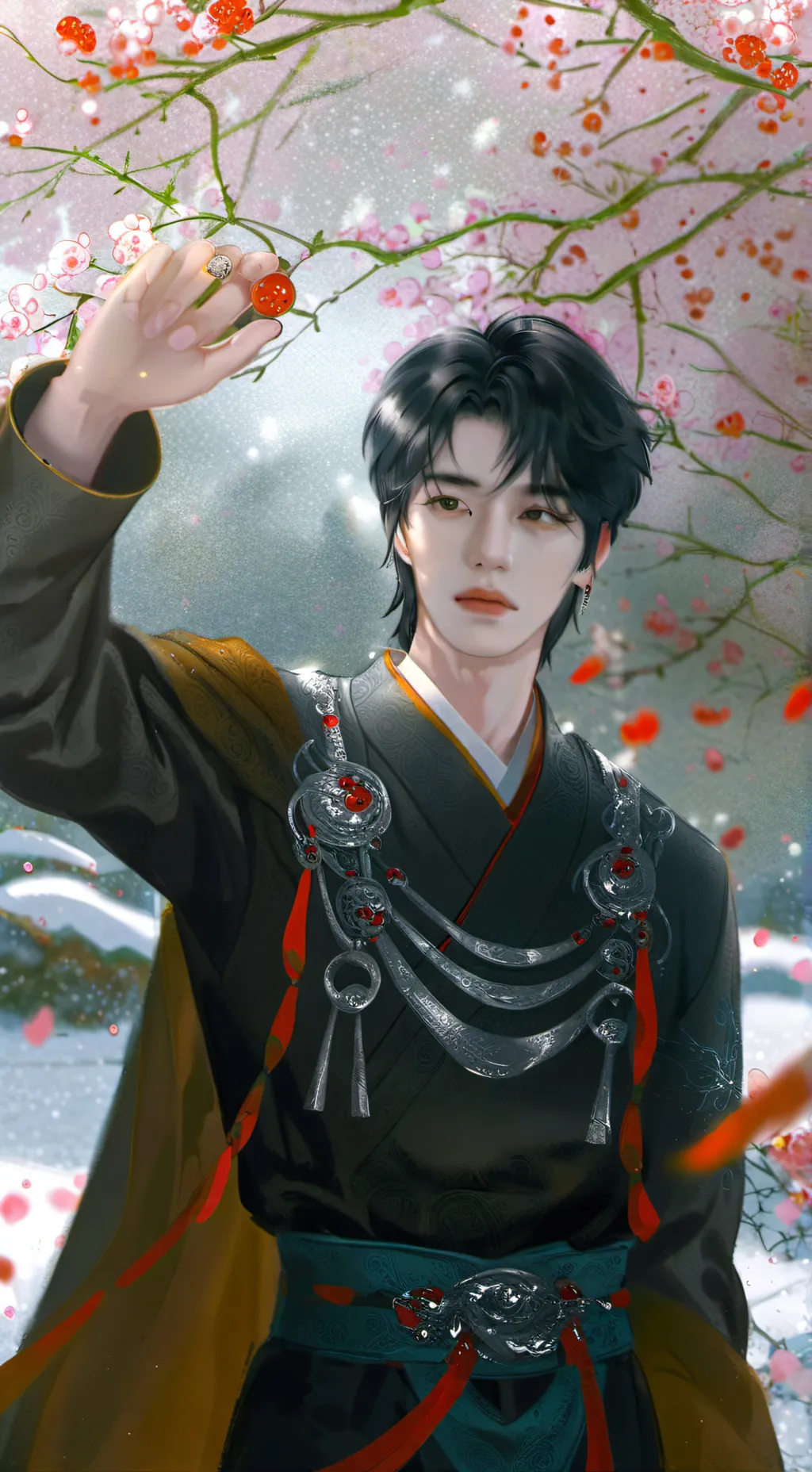 ai character: Sunghoon  background