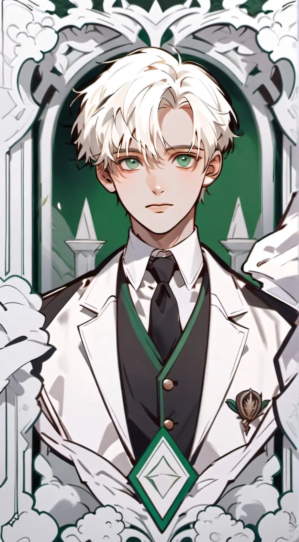 ai character: Draco malfoy  background