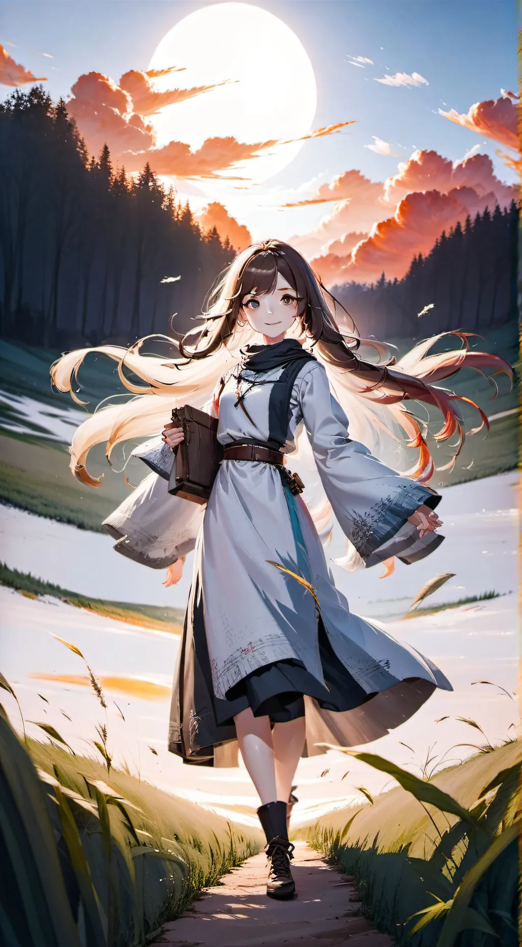 ai character: Scarlett background