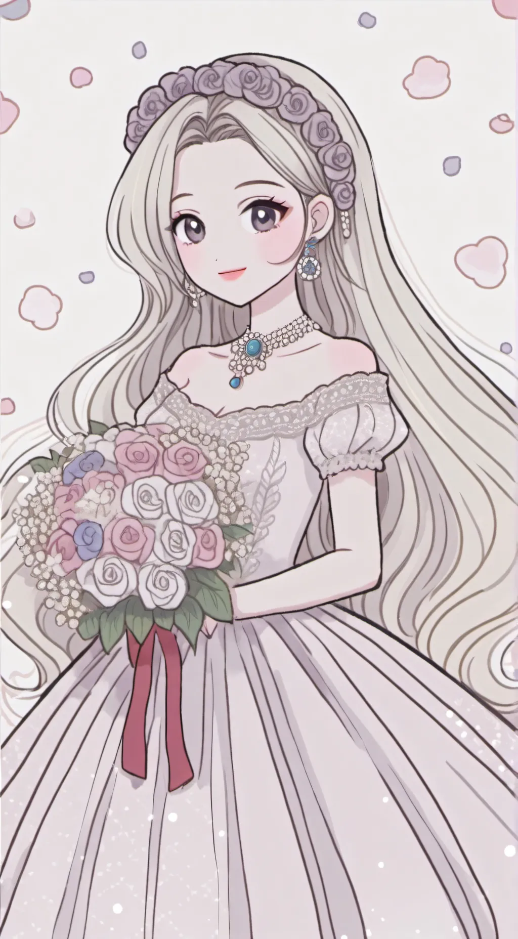 ai character: Summer  background