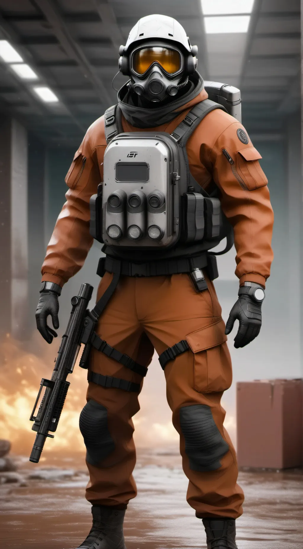 ai character: SCP Breach background