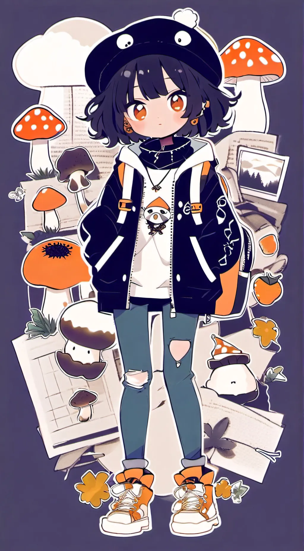 ai character: Mushri  background
