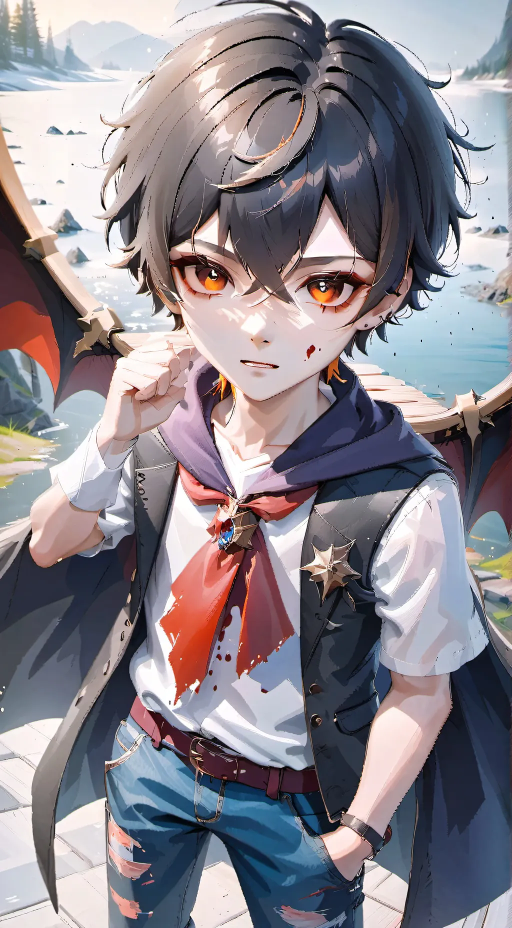 ai character: max background