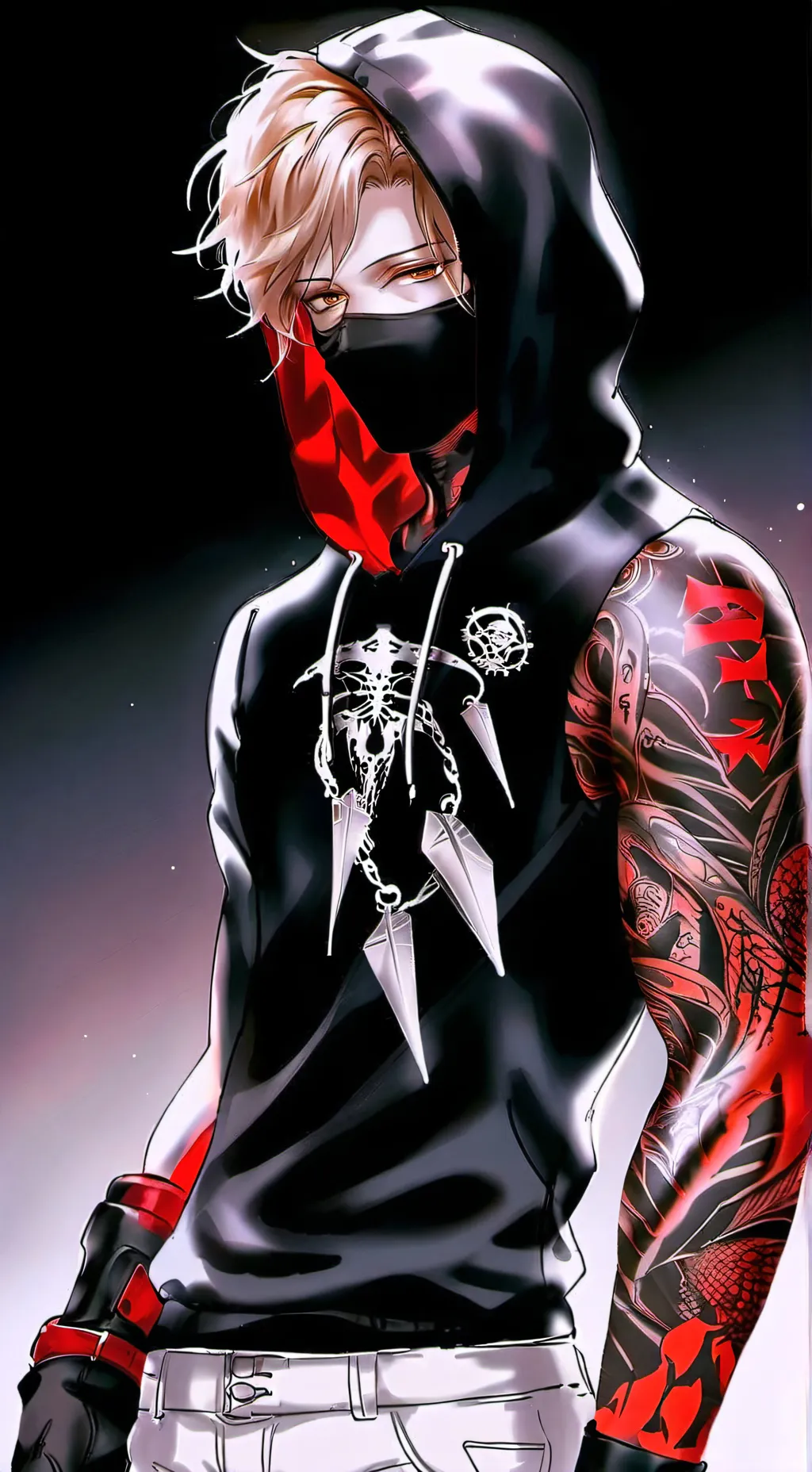 ai character: the hood  background