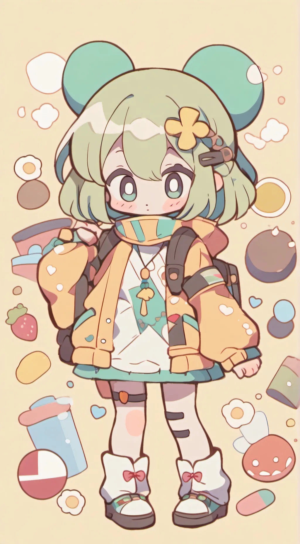 ai character: Midnight(DW) background