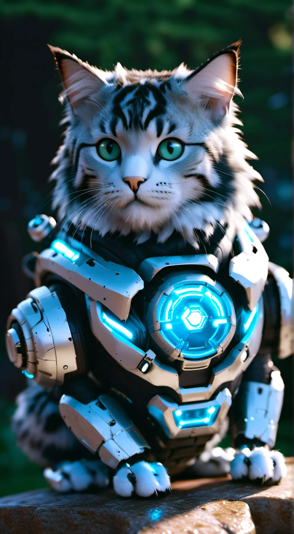 ai character: lender of cat background