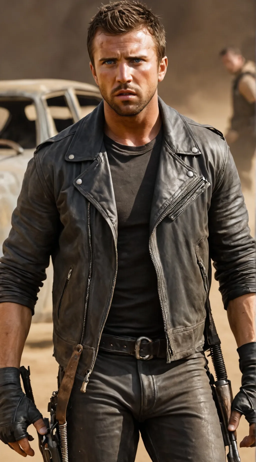 ai character: Max Rockatansky  background