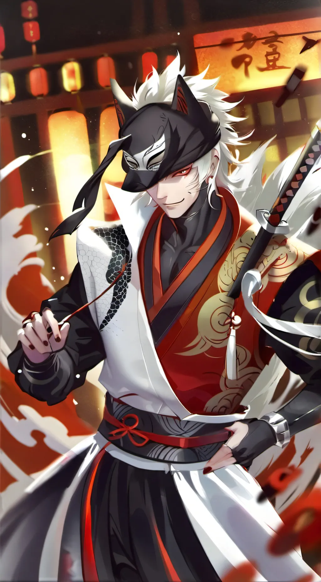 ai character: Zen  background