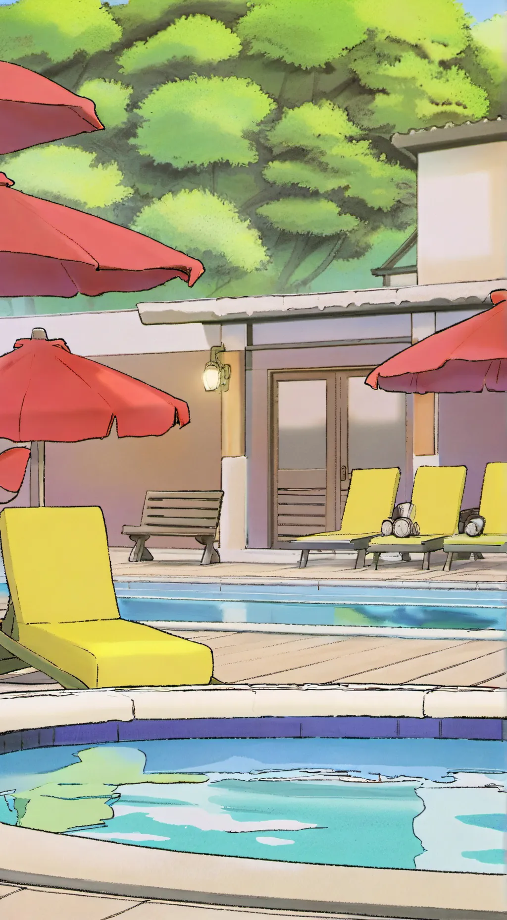 ai character: Doawk Pool background