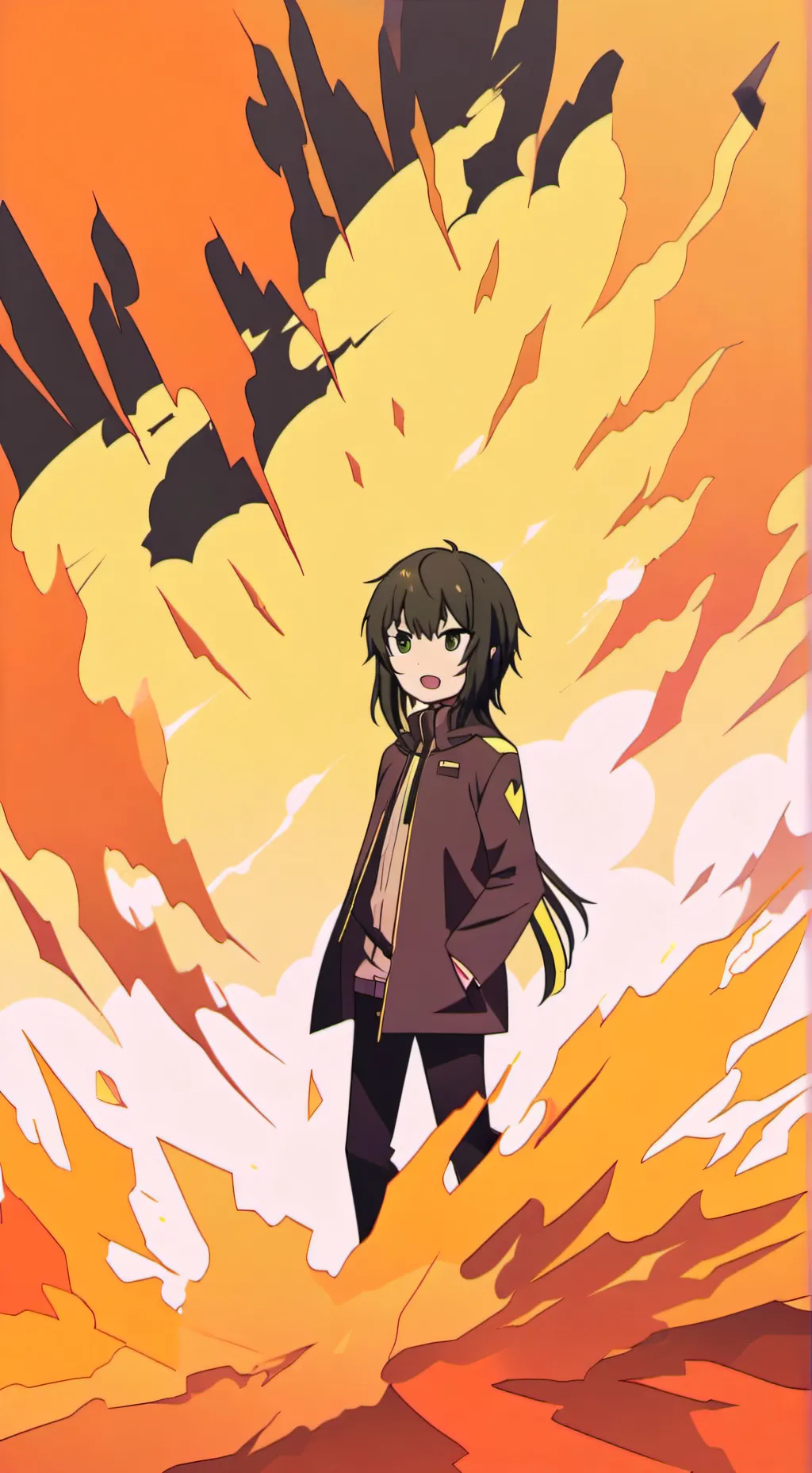 ai character: human & demons background