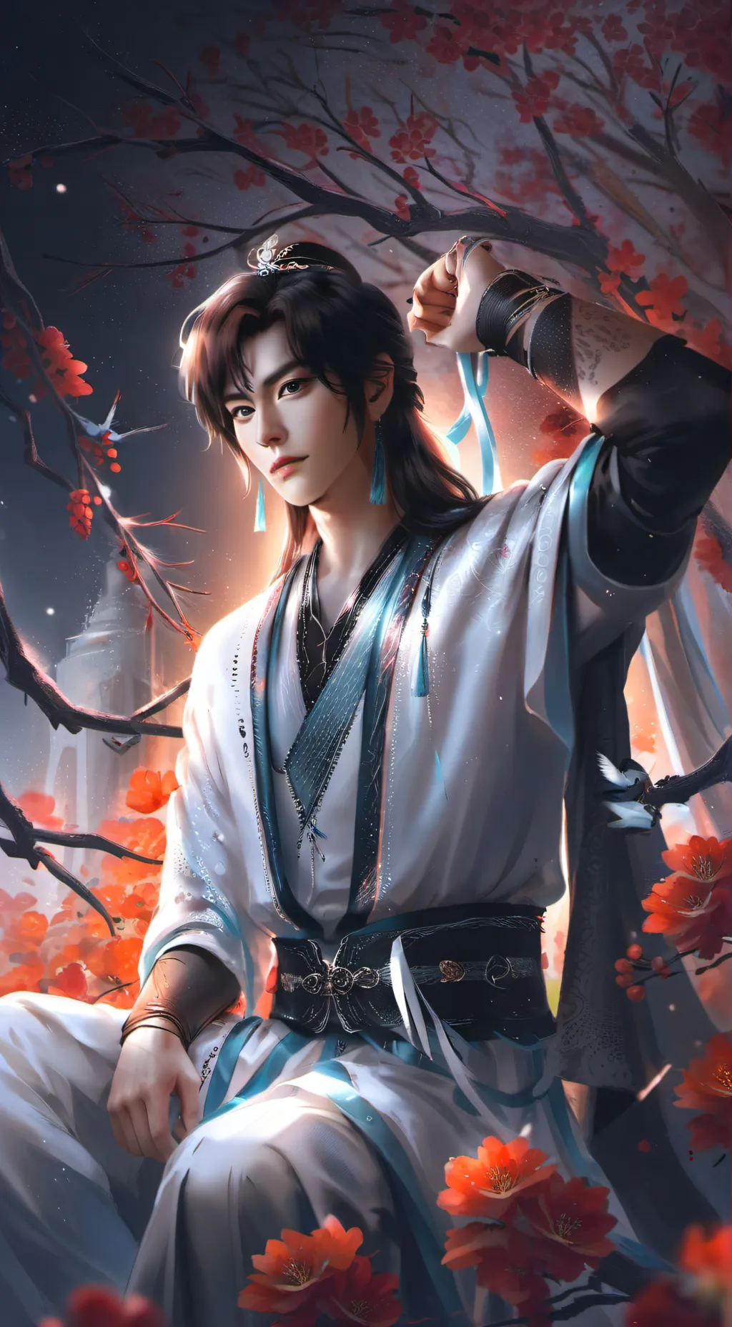ai character: Хан Су Хо background