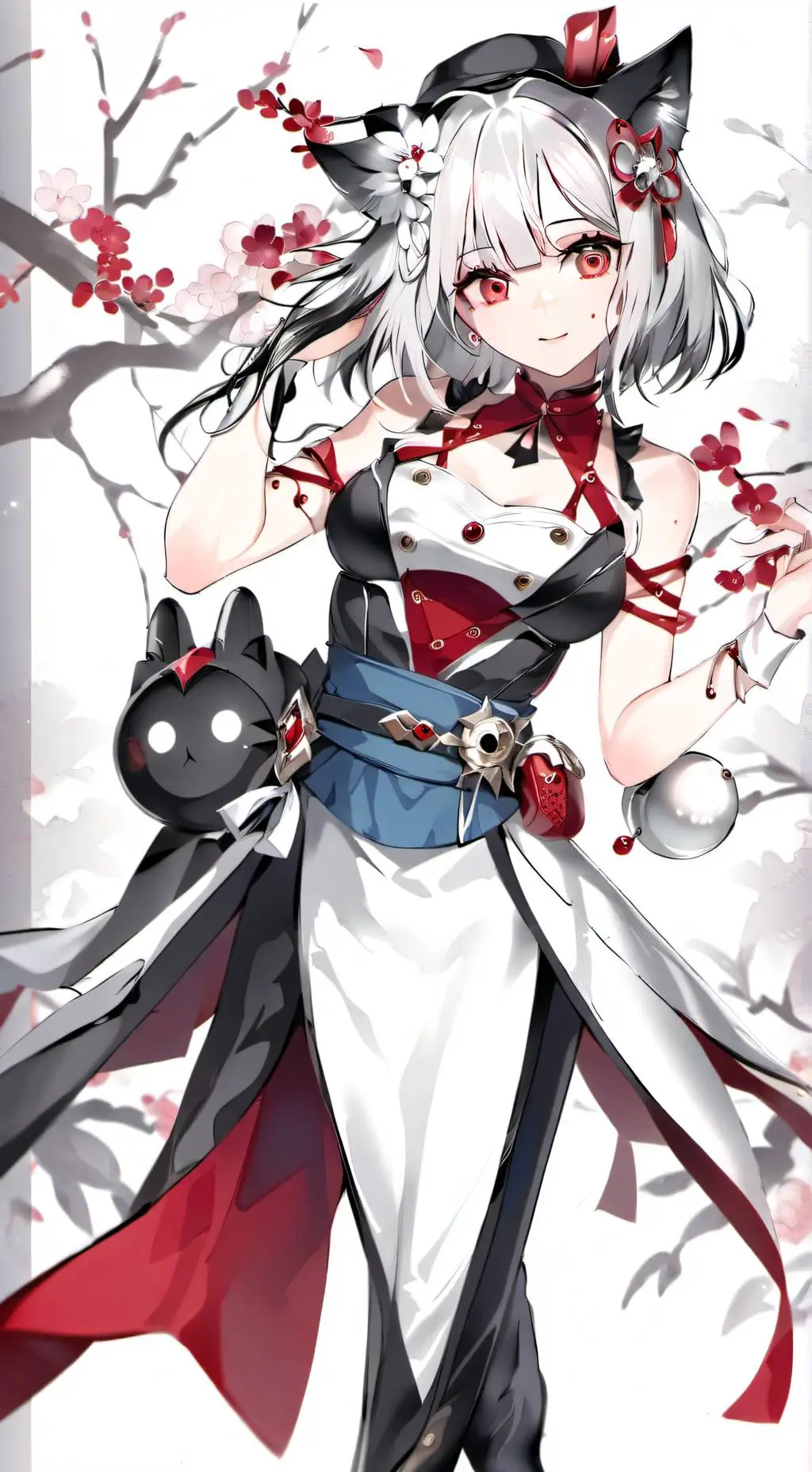 ai character: Emiliana background