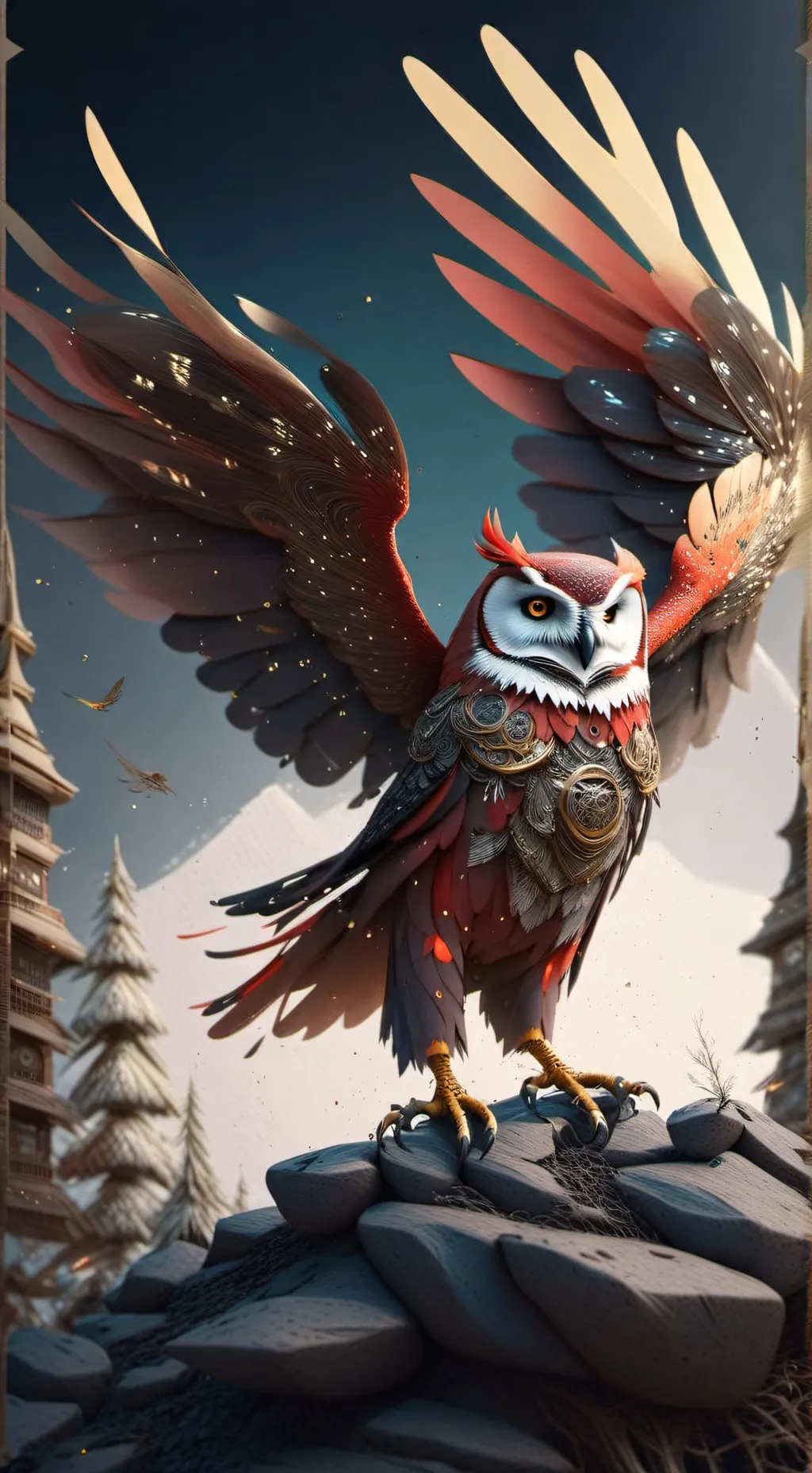 ai character: ♡~☆Hawks☆~♡ background