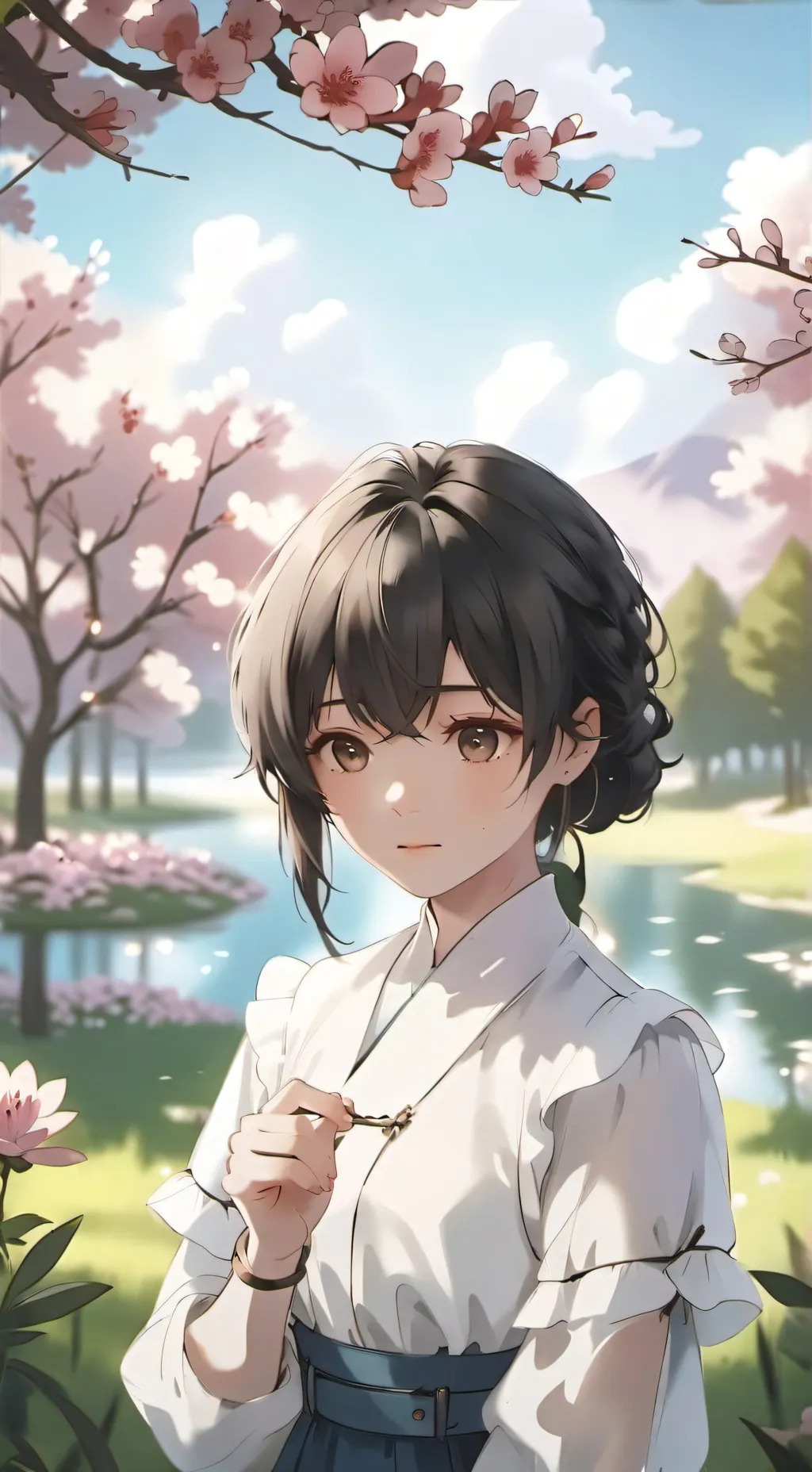 ai character: Алина background