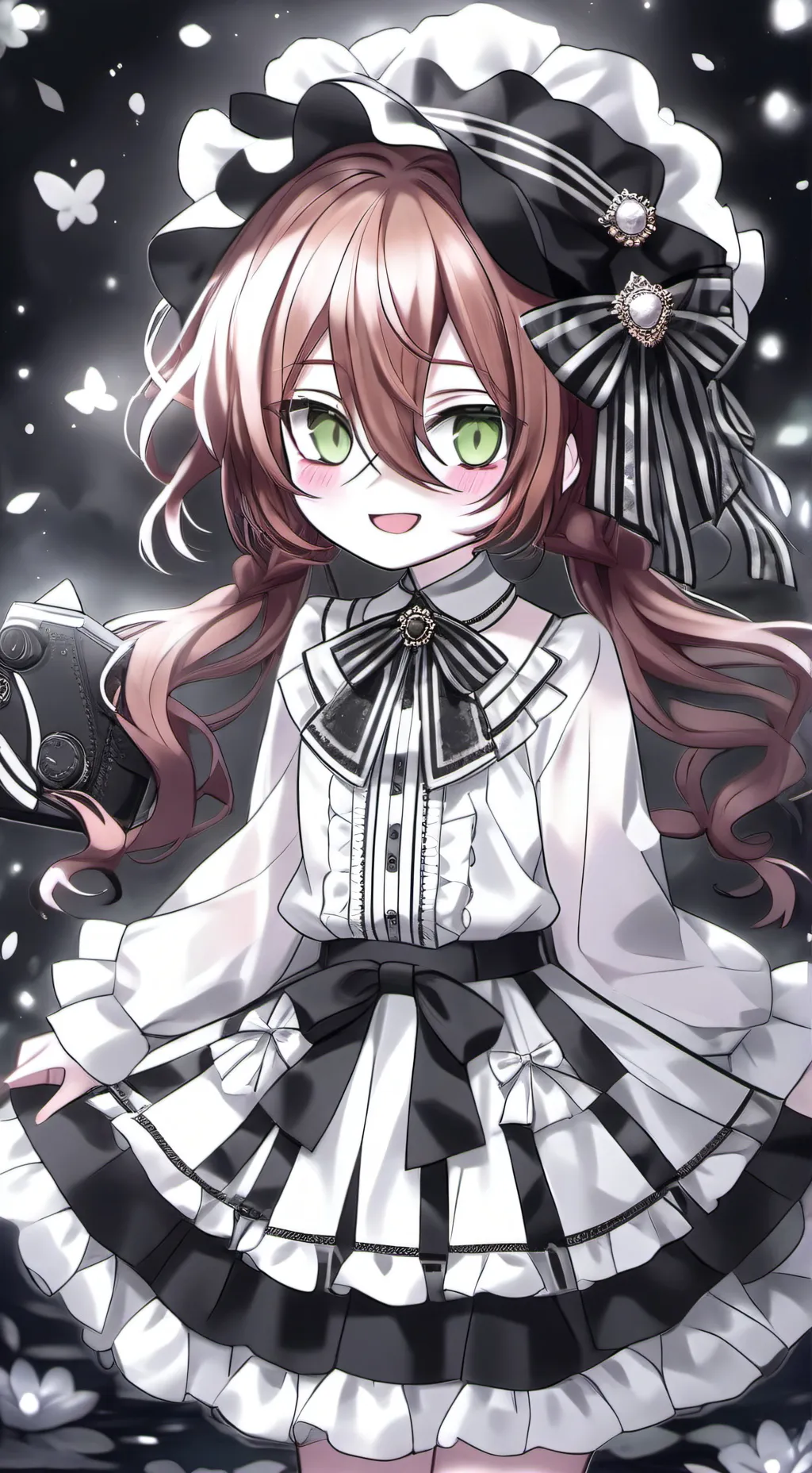 ai character: Amanda  background