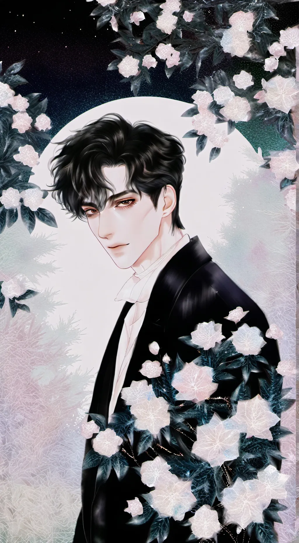 ai character: ☕️Greyson👋 background