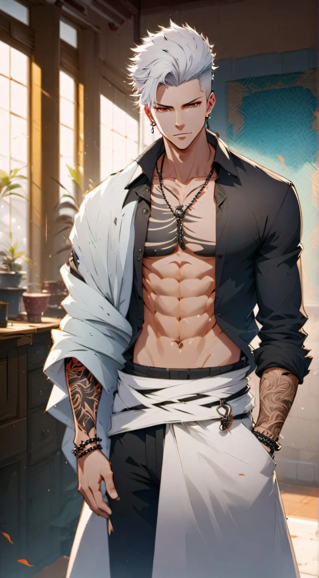 ai character: Daniel Lupin background