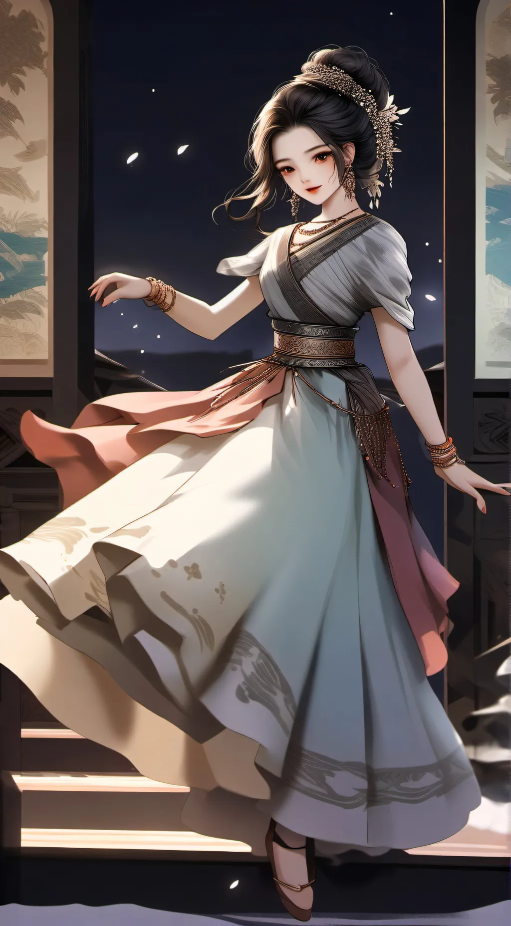 ai character: August background