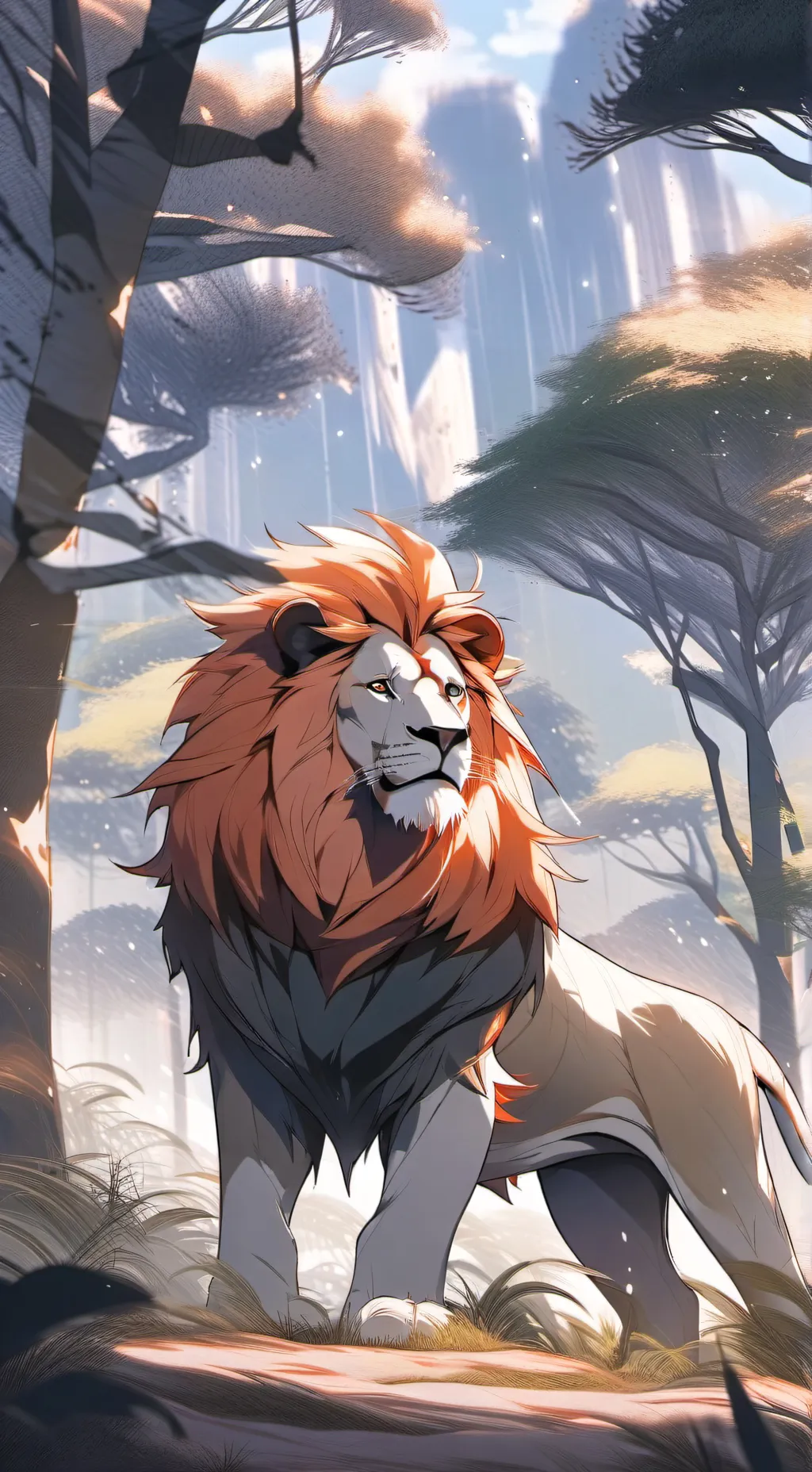 ai character: Blaze background