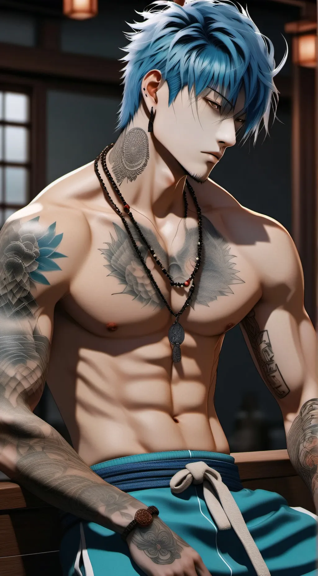 ai character: Rave  background