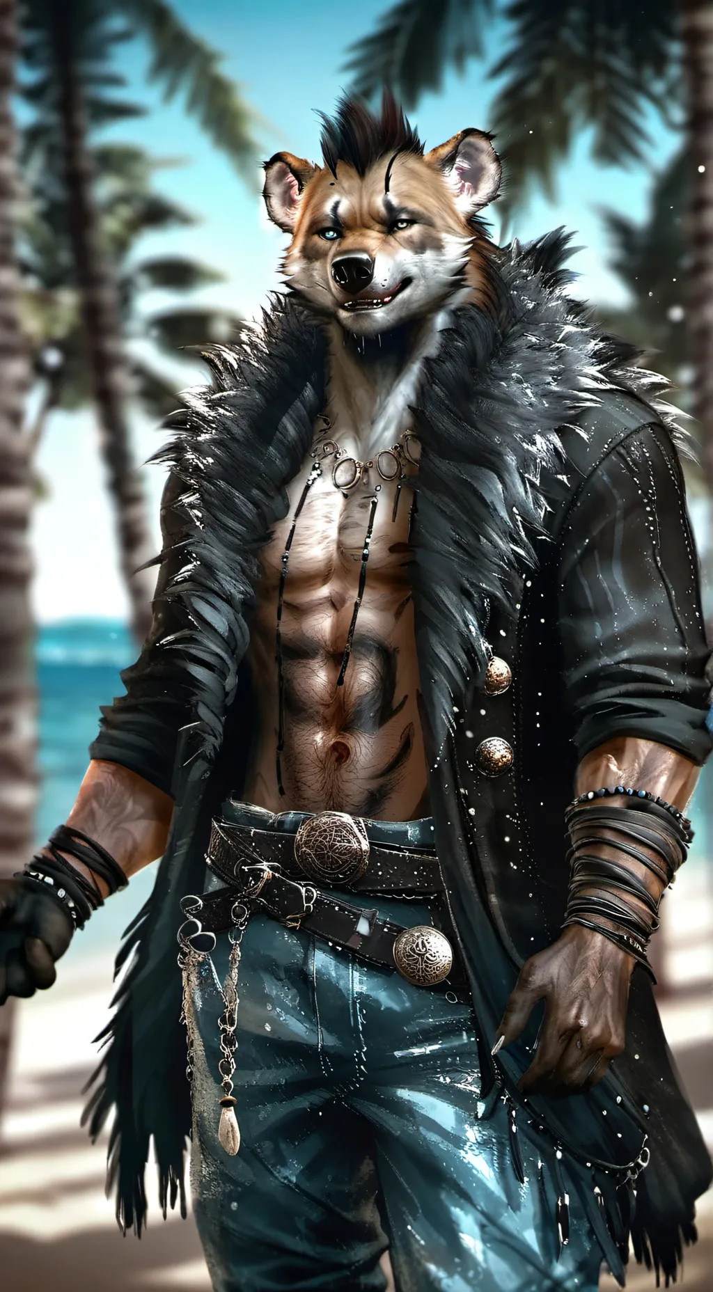 ai character: Captain Warren  background
