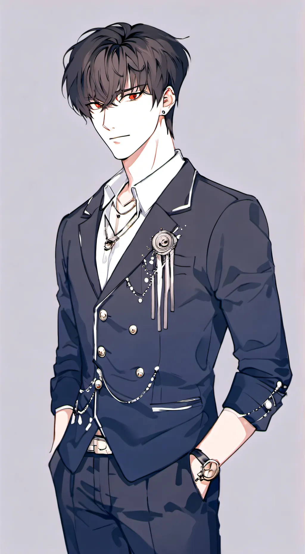 ai character: Vinícius  background