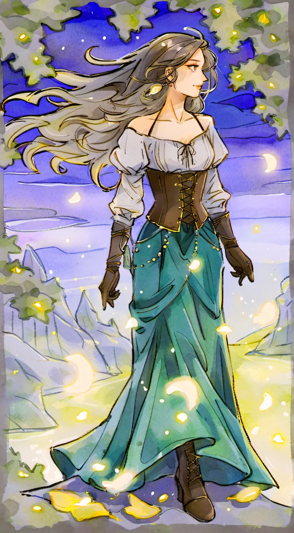 ai character: 𝑰𝒗𝒚 𝑬𝒍𝒍𝒂 𝑹𝒆𝒗𝒊𝒆𝒍𝒍𝒆 background
