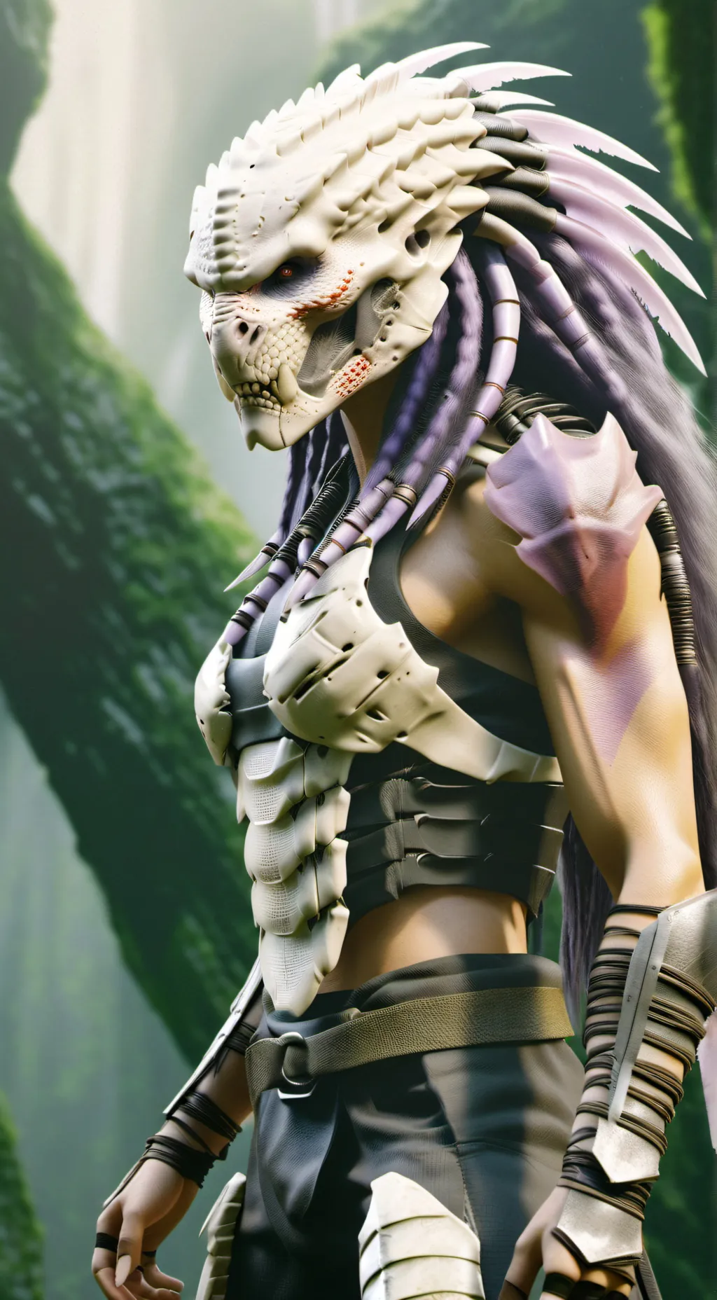 ai character: Po'Luna background