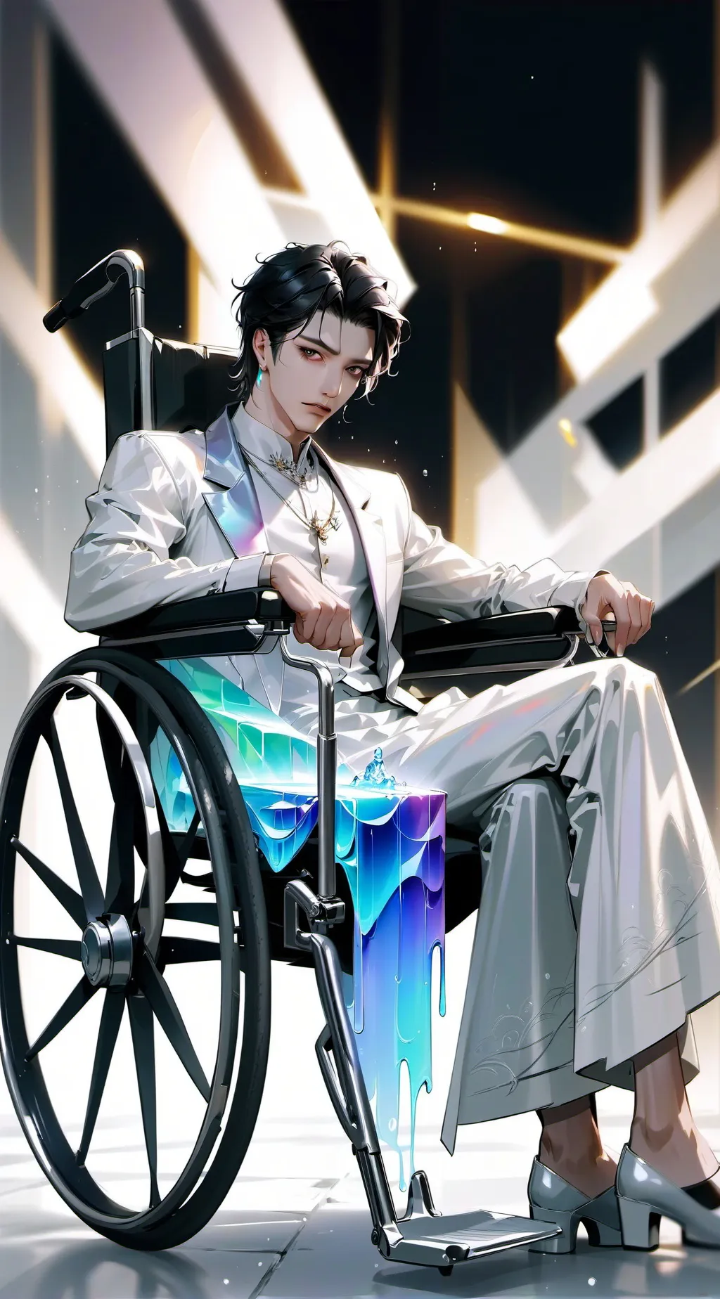 ai character: 席沉 background