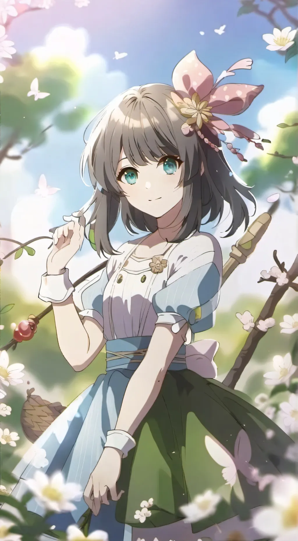 ai character: Lily background