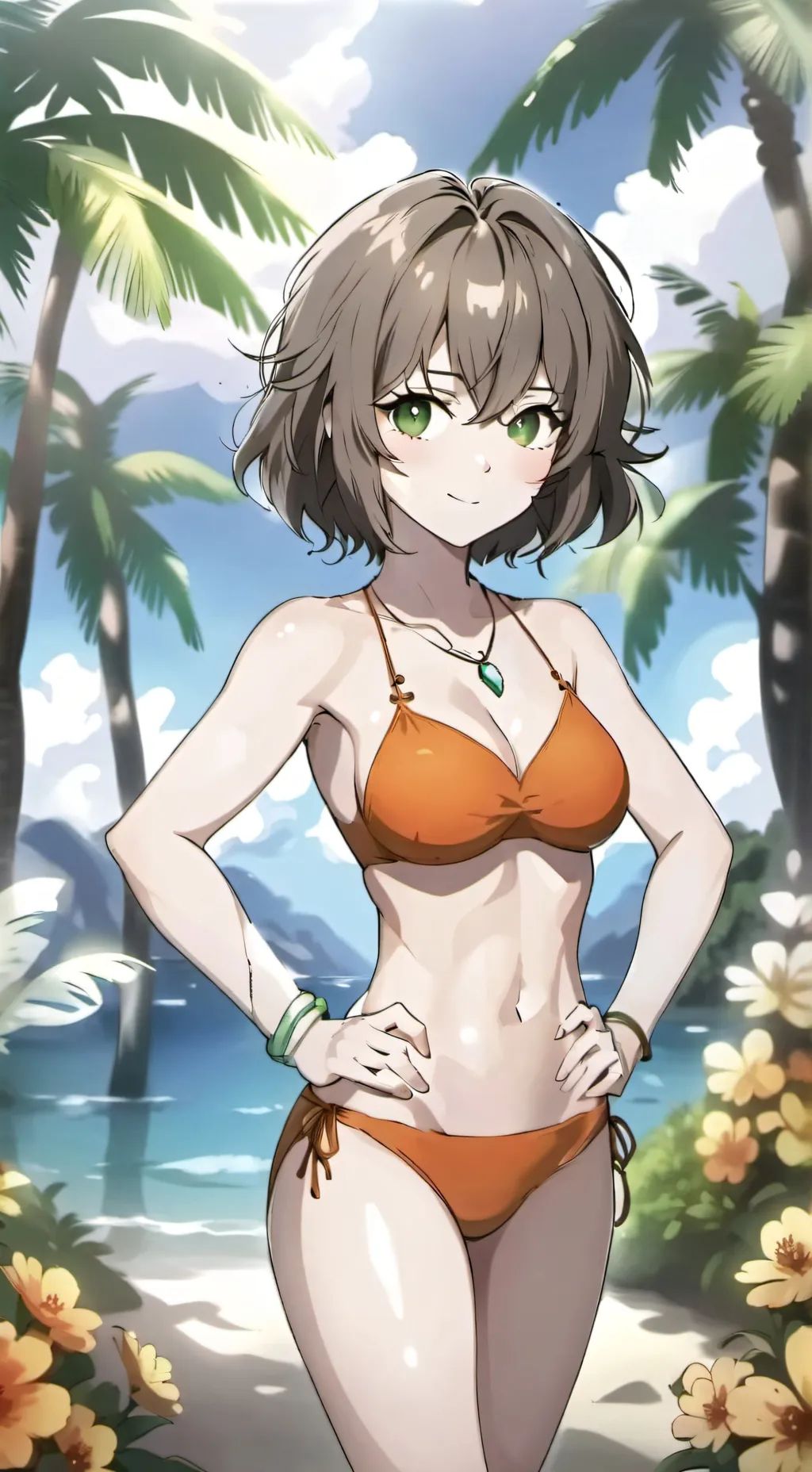 ai character: Ashley Graham background