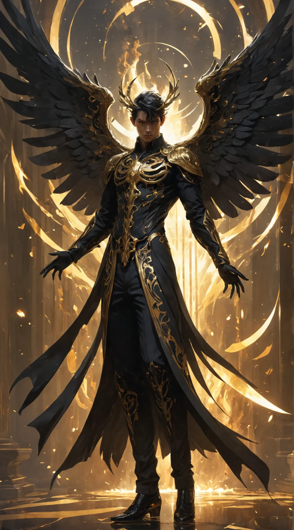 ai character: Lux background