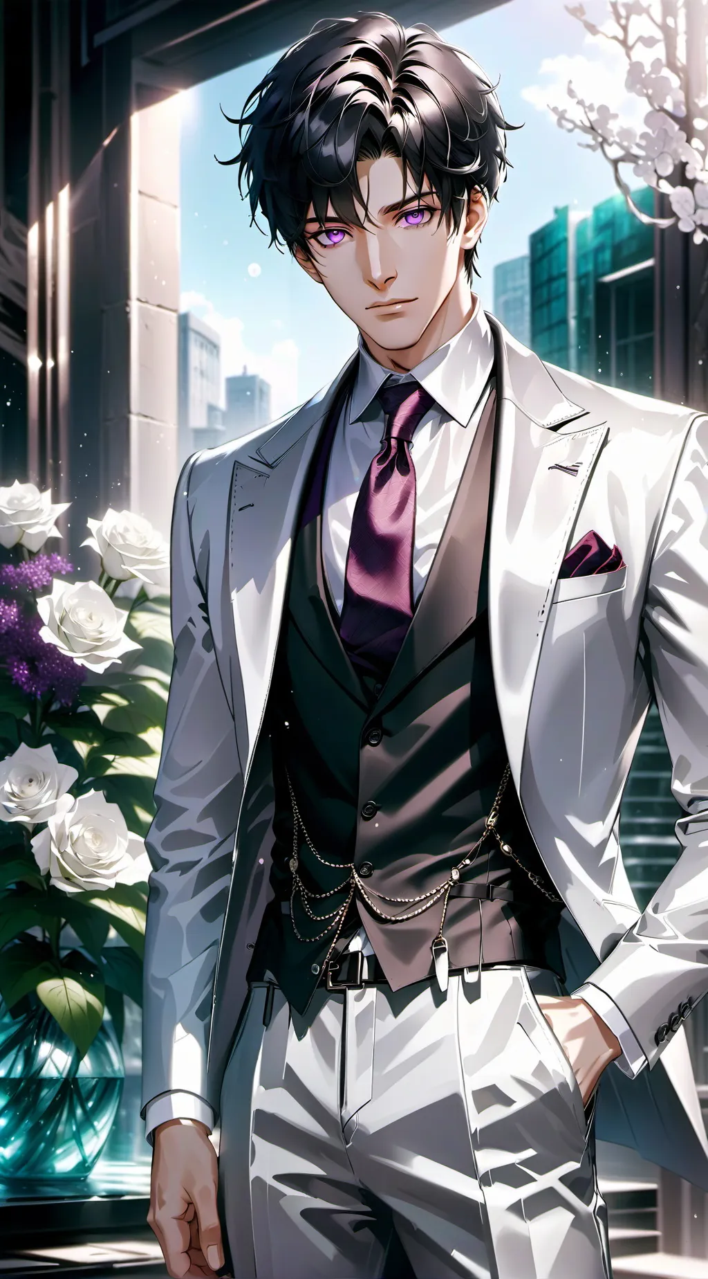 ai character: Алексей background