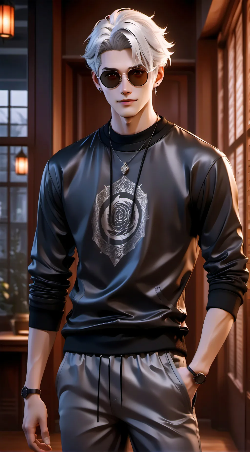 ai character: Silo background